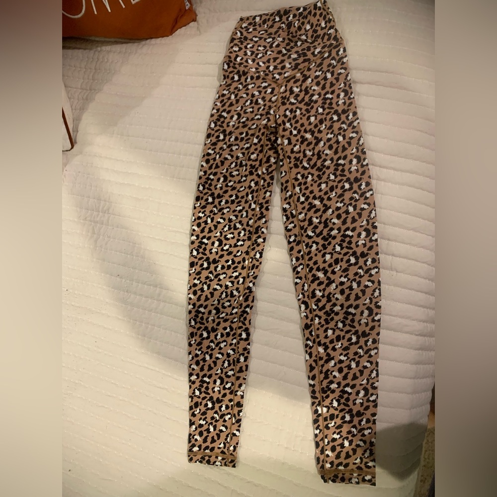 Aerie xxs leopard print leggings